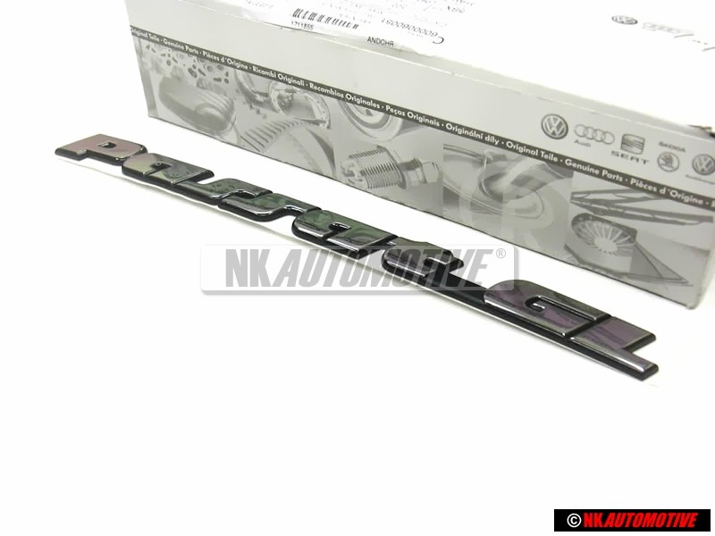 VW Original PASSAT GL Hinten Schriftzug Emblem Logo Chrom - 3A0853687J Z10