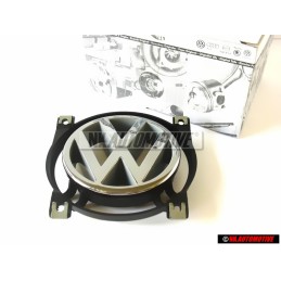 VW Original Vorne Kühlergrill Emblem Logo Zeichen Chrom - 357853600B WM7