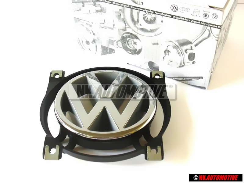 VW Original Vorne Kühlergrill Emblem Logo Zeichen Chrom - 357853600B WM7