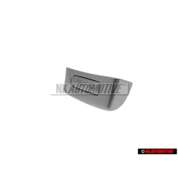 VW Original R32 Schriftzug Emblem Logo für Lenkrad Aluminium - 1K0419685S 3Q7