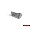 VW Original R32 Schriftzug Emblem Logo für Lenkrad Aluminium - 1K0419685S 3Q7