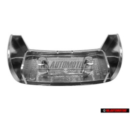 VW Original R32 Schriftzug Emblem Logo für Lenkrad Aluminium - 1K0419685S 3Q7