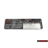 VW Original Kennschild - 059010158A