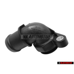 VW Original Kühlerflansch Wasserstutzen Stutzen für Wasserkühler - 535121647