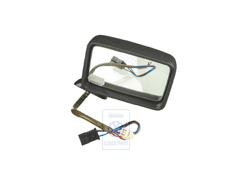 VW Original Aussenspiegel Konvex Elektrisch Verstellbar Und Beheiz. 