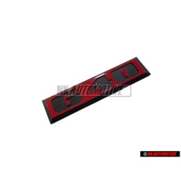 VW Original G40 Hinten Schriftzug Emblem Logo Rot - 871853750C