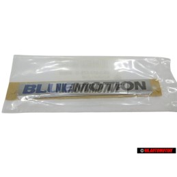 VW Original BLUE MOTION Hinten Schriftzug Emblem Logo Chrom - 6R0853675G WWS