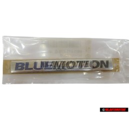 VW Original BLUE MOTION Hinten Schriftzug Emblem Logo Chrom - 6R0853675G WWS