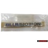 VW Original BLUE MOTION Hinten Schriftzug Emblem Logo Chrom - 6R0853675G WWS
