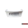 VW Original R32 Schriftzug Emblem Logo für Lenkrad Aluminium - 1K0419685K 3Q7