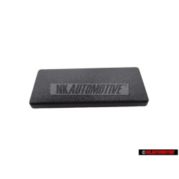 VW Original Abdeckung Satinschwarz - 701857234A 01C