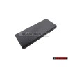 VW Original Abdeckung Satinschwarz - 701857234A 01C