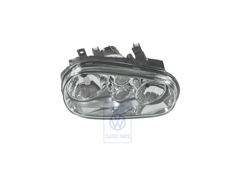 VW Original Halogendoppelscheinwerfer Mit Halogennebelscheinwerfer - 1J2941018D