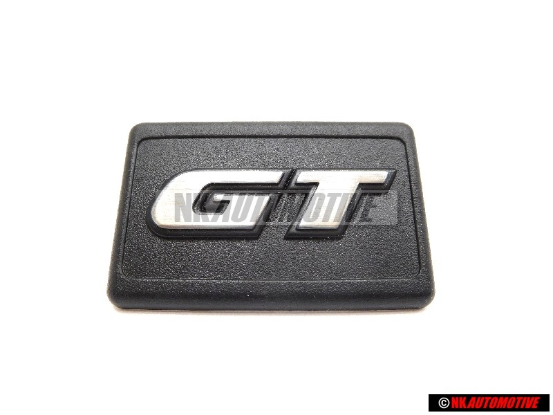 VW Original GT Seite Schriftzug Emblem Logo Gebürstetes Silber - 191853688R GX2