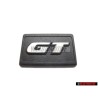 VW Original GT Seite Schriftzug Emblem Logo Gebürstetes Silber - 191853688R GX2