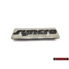 VW Original SYNCRO Seite Schriftzug Emblem Logo Schwarz Chrom - 191853714A GX2