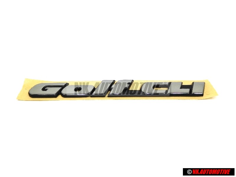 VW Original GOLF CLI Hinten Schriftzug Emblem Logo Chrom - 1H6853687AFZ10