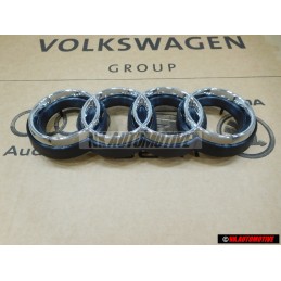 Audi Original Ringe Vorne Kühlergrill Emblem Logo Zeichen Chrom RS2 - 8A0853600