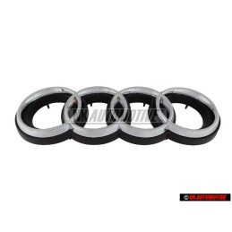 Audi Original Ringe Vorne Kühlergrill Emblem Logo Zeichen Chrom RS2 - 8A0853600