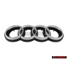 Audi Original Ringe Vorne Kühlergrill Emblem Logo Zeichen Chrom RS2 - 8A0853600