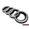 Audi Original Ringe Vorne Kühlergrill Emblem Logo Zeichen Chrom RS2 - 8A0853600