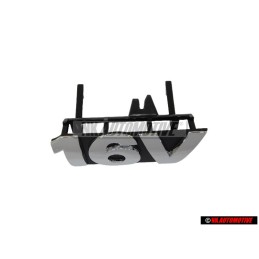 VW Original 16V Vorne Kühlergrill Emblem Schriftzug Chrom - 6N0853679C FDY