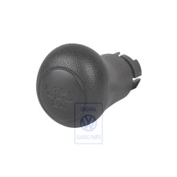 VW Original Schalthebelknopf Satinschwarz - 1H0711141H 01C