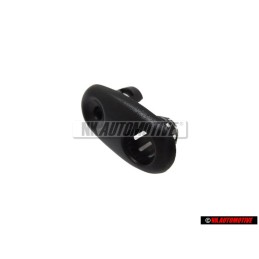 VW Original Rosette Satinschwarz - 1H0868391A 01C