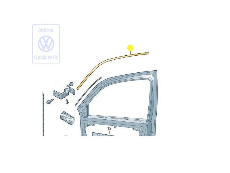 VW Original 1 Satz Schutzfolien - 1J3898105