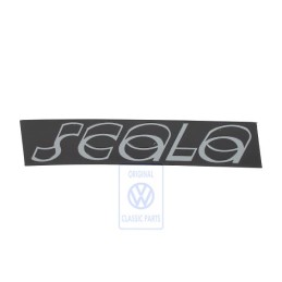VW Original Schriftzug Satinschwarz/Saphir-Metallic - 533853685M PF9