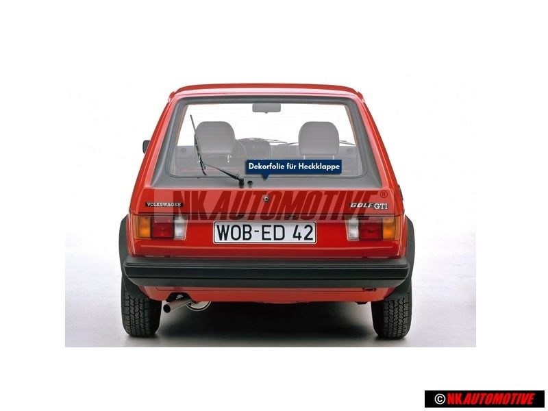 VW Original Satz zierstreifen - 171898523A 4AT