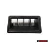 VW Original Luftdüse Satinschwarz - 161819706 01C