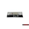 VW Original GT Seite Schriftzug Emblem Logo Schwarz Chrom - 533853685A GX3