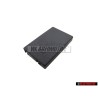 VW Original Abdeckung Satinschwarz - 701858225 01C