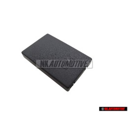 VW Original Abdeckung Satinschwarz - 701858225 01C