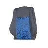VW Original Lehnenbezug (Stoff) Blau/Schwarz - 1J0881805BQFVS