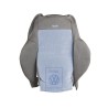 VW Original Lehnenbezug Stoff Mit Lehnentasche Blau/Schwarz - 1J0881805EQKMD