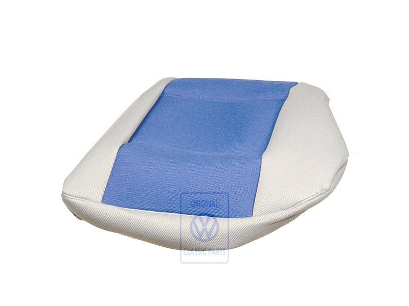 VW Original Sitzbezug (Stoff) Flanellgrau/Blau - 1J0885405APJNP