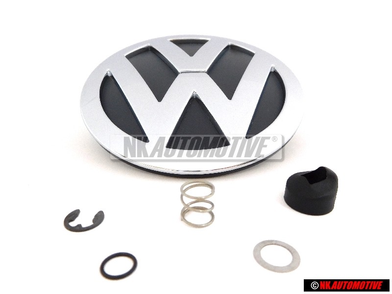 VW Original Hinten Emblem Logo Zeichen Chrom - 1C0853630C WV9