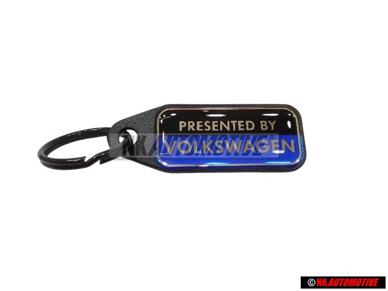 VW Original Plakette Schwarz/Silber - 1H0837244 9ZS