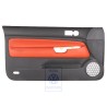 VW Original Türverkleidung Leder Schwarz/Tropicorange - 1J3867011CGGEB