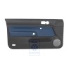 VW Original Türverkleidung (Leder) Schwarz/Jazzblue - 1J3867011DNHSE