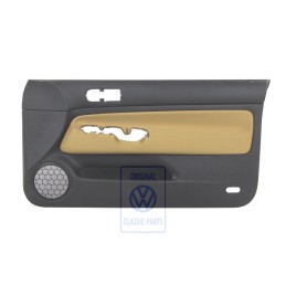 VW Original Türverkleidung (Stoff) Schwarz/Gelb - 1J3867012CDGRE