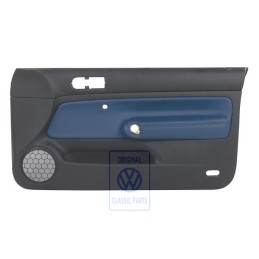 VW Original Türverkleidung (Leder) Schwarz/Orbitblue - 1J3867012CNGEC