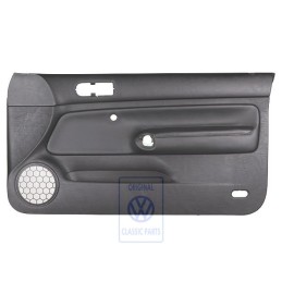 VW Original Türverkleidung Leder Schwarz/Schwarz - 1J3867012CNGEN