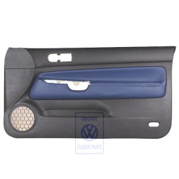 VW Original Türverkleidung Leder Schwarz/Orbitblue - 1J3867012CPGEC