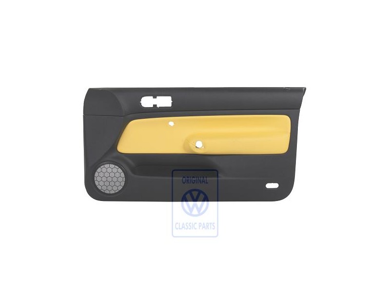 VW Original Türverkleidung (Leder) Yellow - 1J3867012EBHUV