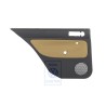 VW Original Türverkleidung (Leder) Schwarz/Jazzblue - 1J3867012EDHSE