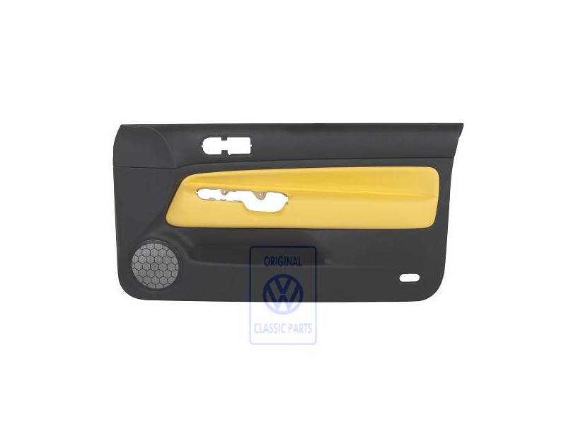 VW Original Türverkleidung (Leder) Yellow - 1J3867012EDHUV