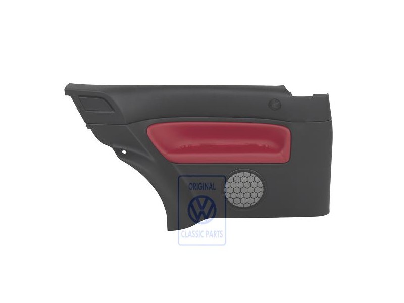 VW Original Seitenverkleidung (Leder) Rot - 1J3867043CCLLD